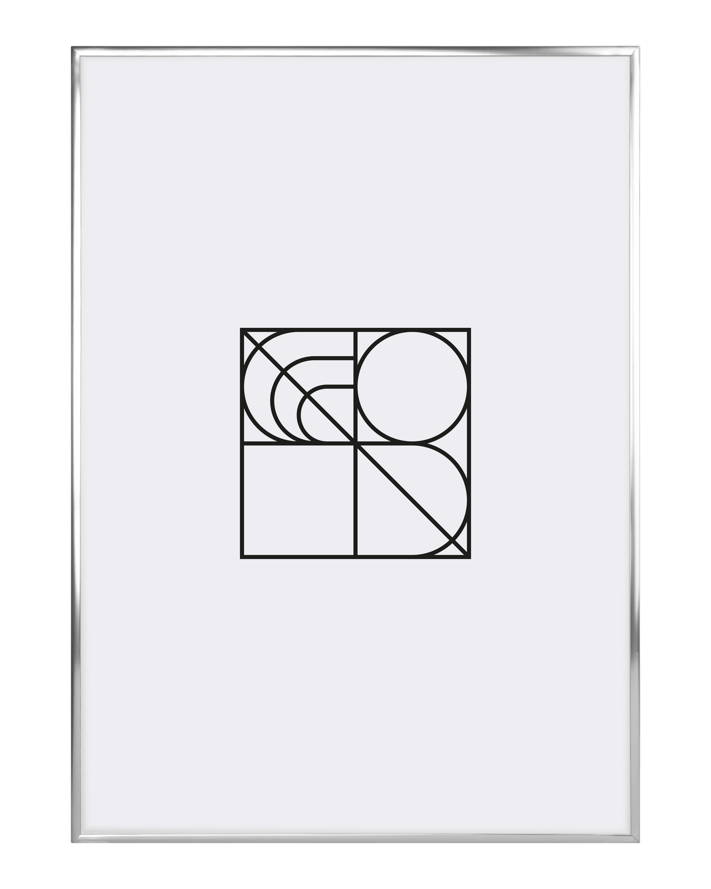 Silver Metal Frame
