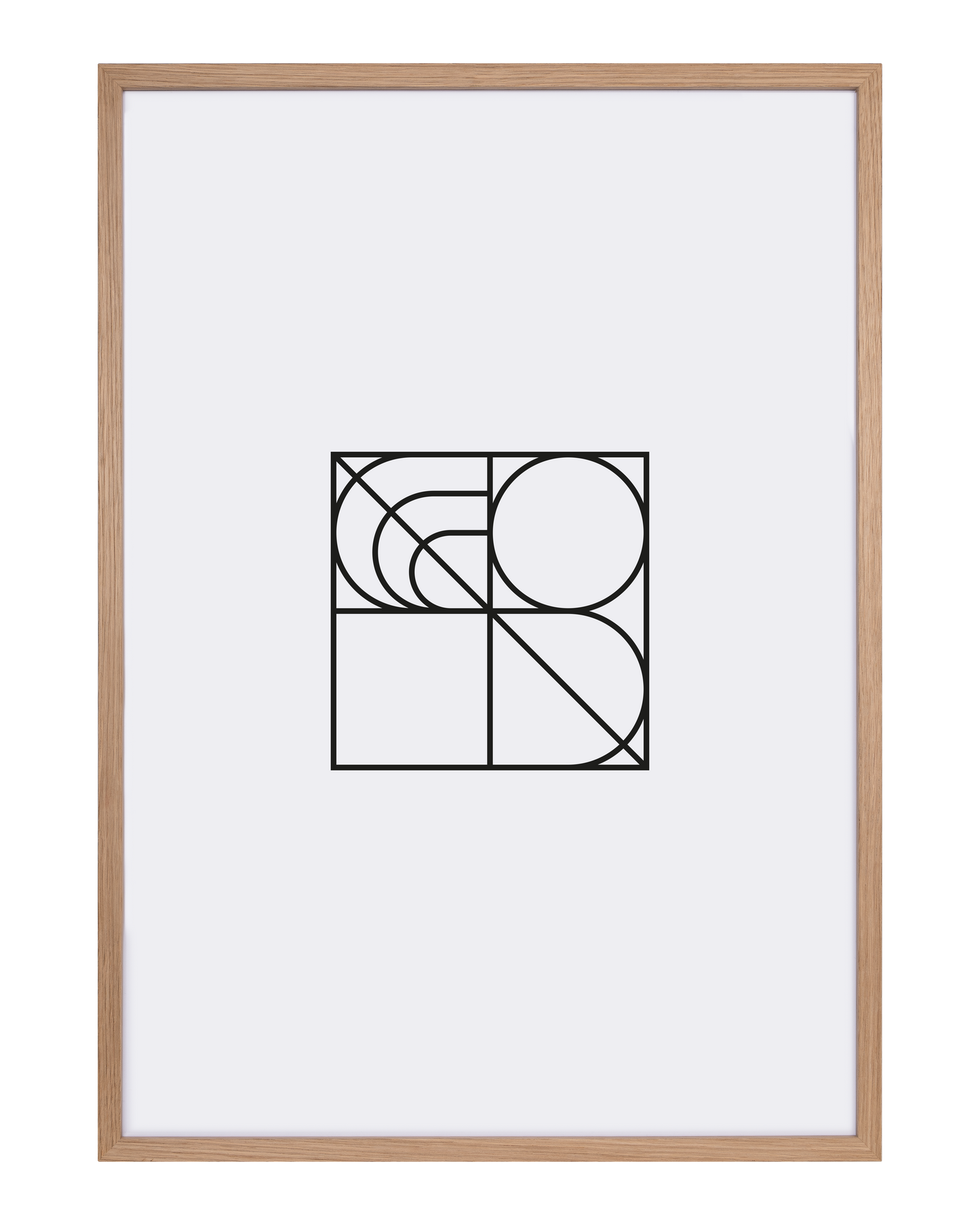 Light Oak Frame