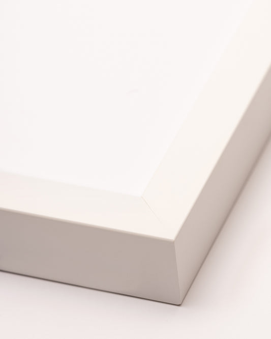 White Wood Frame