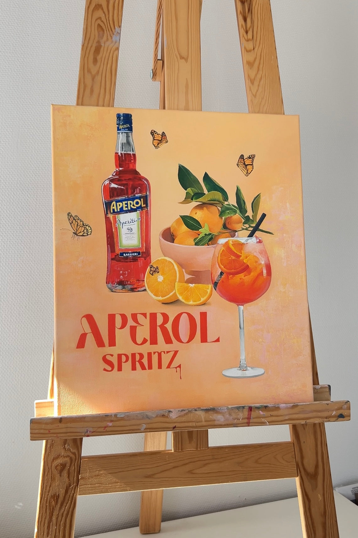 Aperol Spritz Original Painting