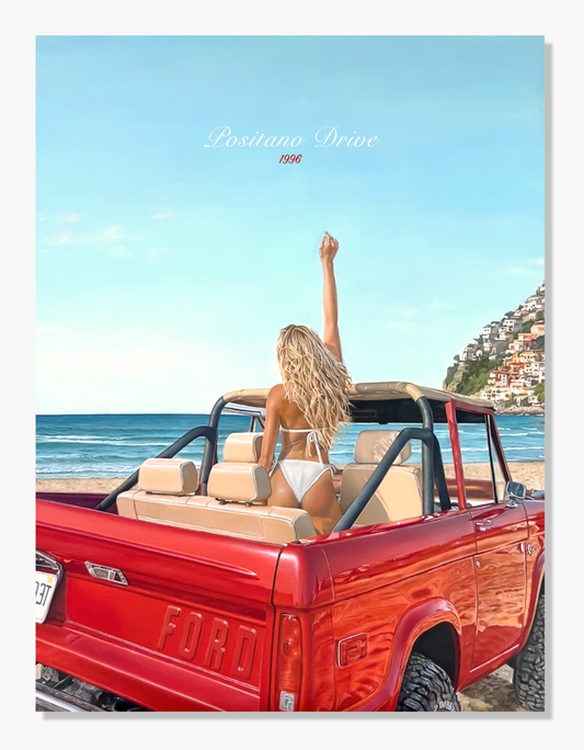 Positano Drive Poster