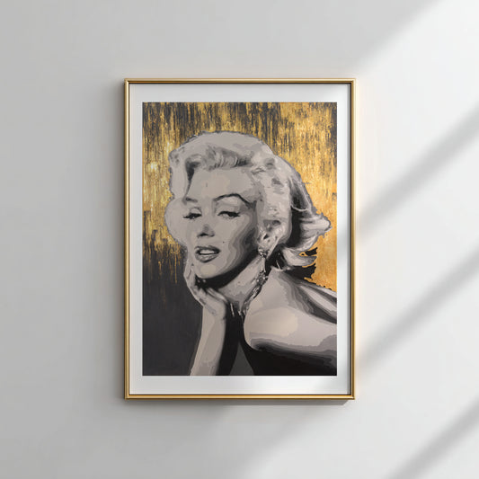 Golden Icon Poster